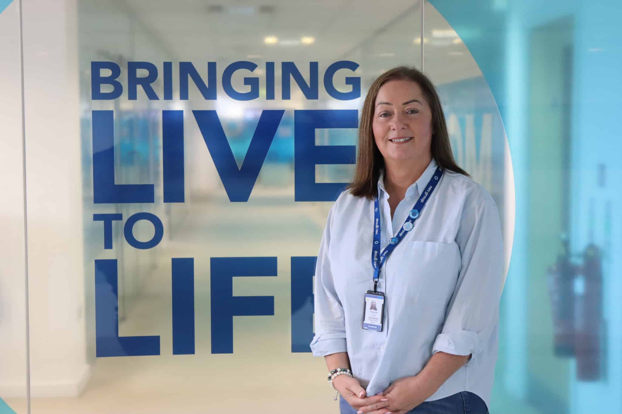Angela Walsh, Education and Community Lead at NEC Group