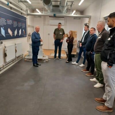 heat pump LSIF event at Stratford Upon Avon college