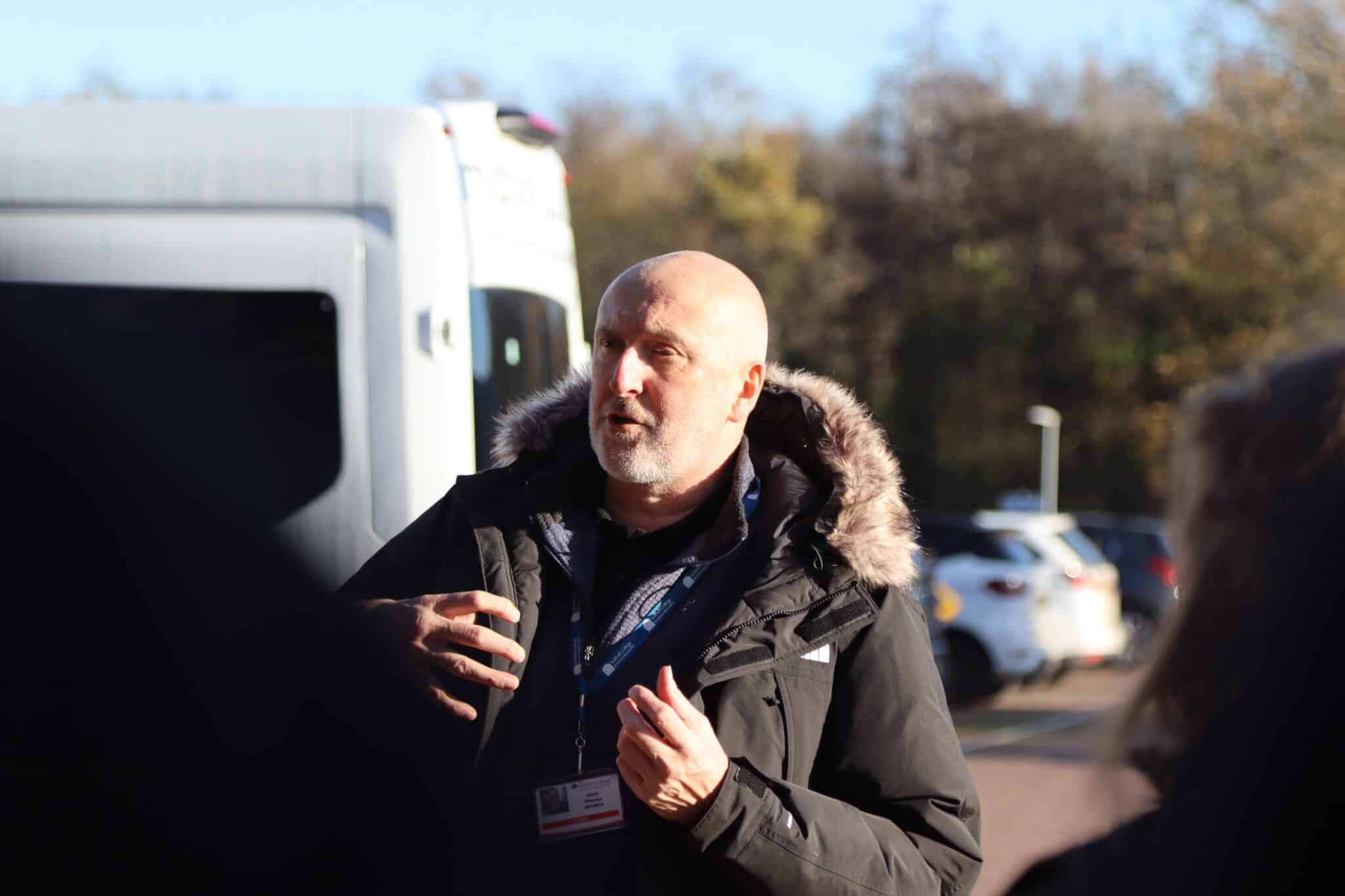 Students step into frontline policing in live simulation