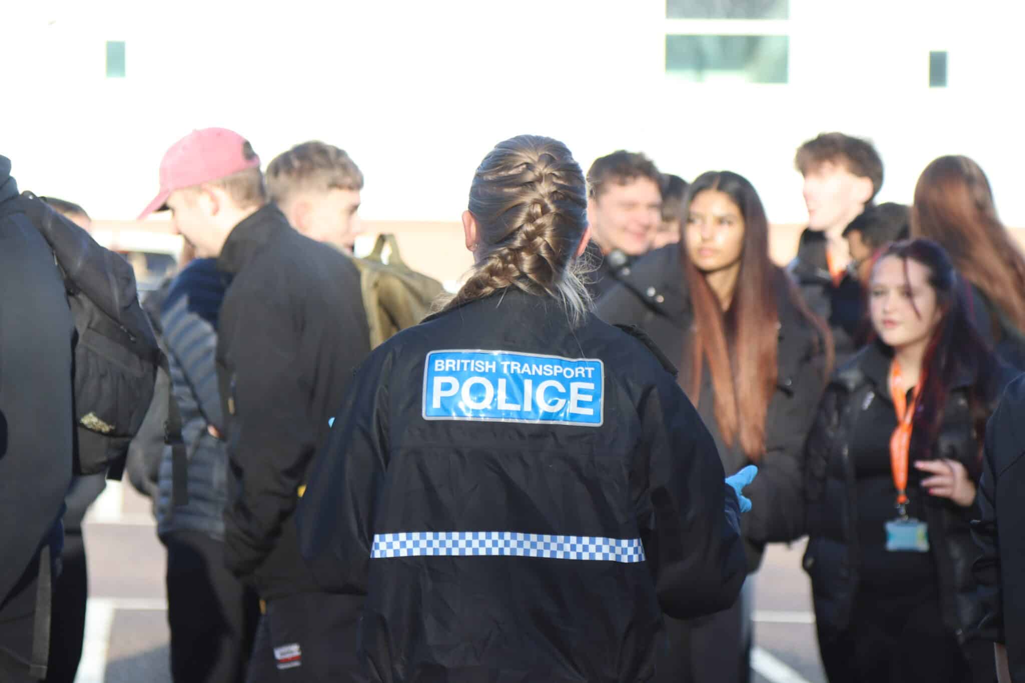 Students step into frontline policing in live simulation