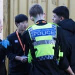 Students step into frontline policing in live simulation