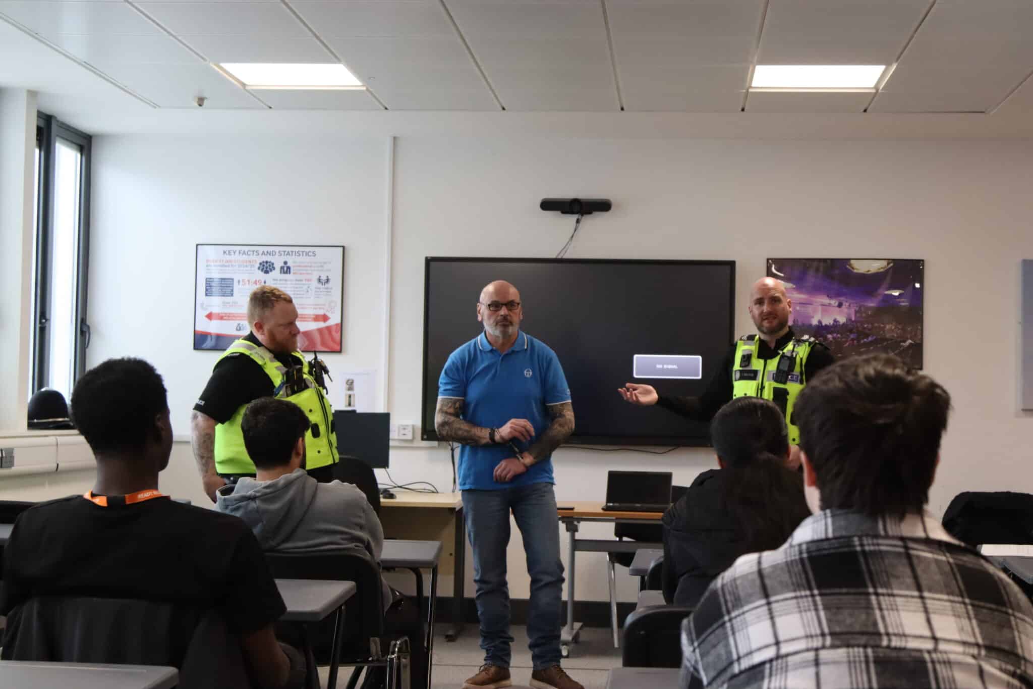 stop and search in the classroom