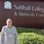 HGV Truck Driver returns to college to build digital confidence