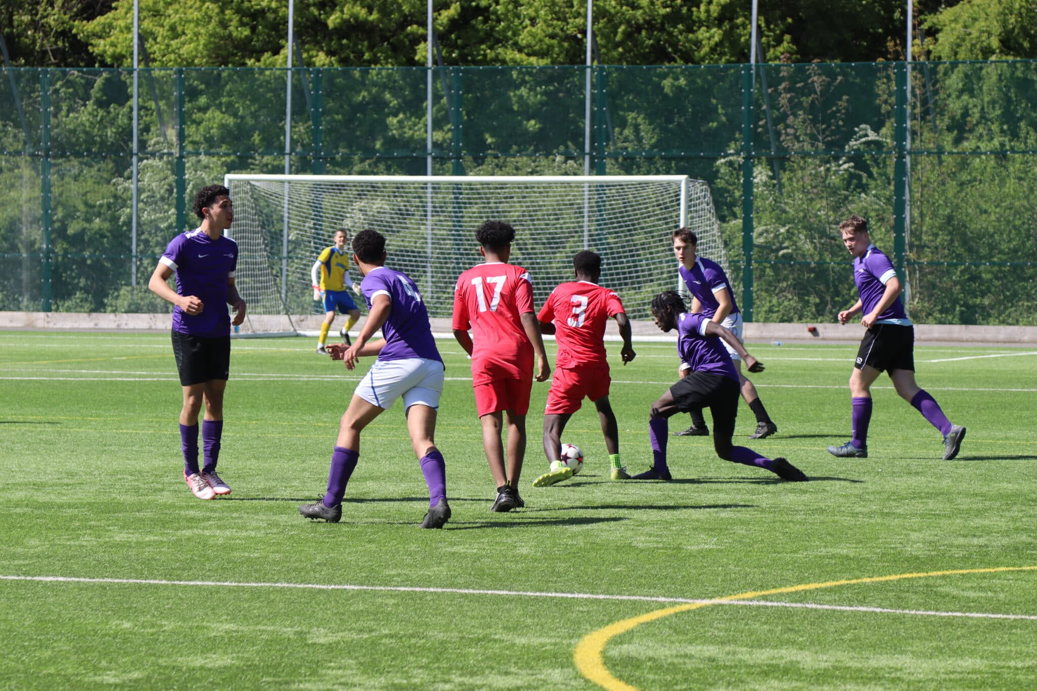Blossomfield playing the winners of the day Stratford