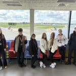 Travel students enjoy airport insight