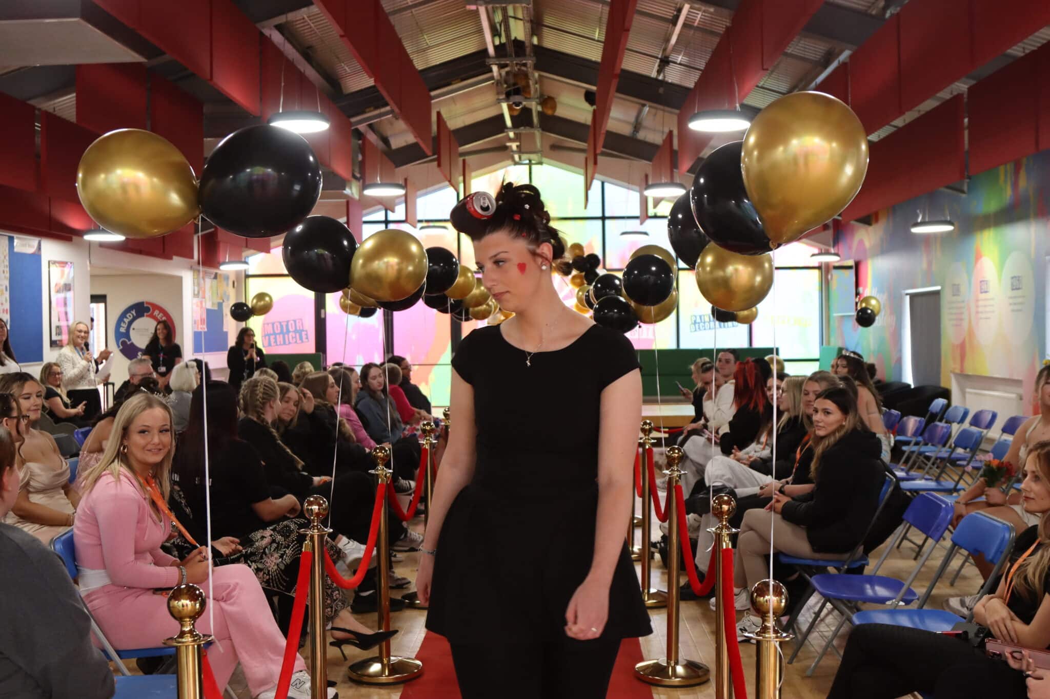 Solihull College Hairdressing students take to the red carpet