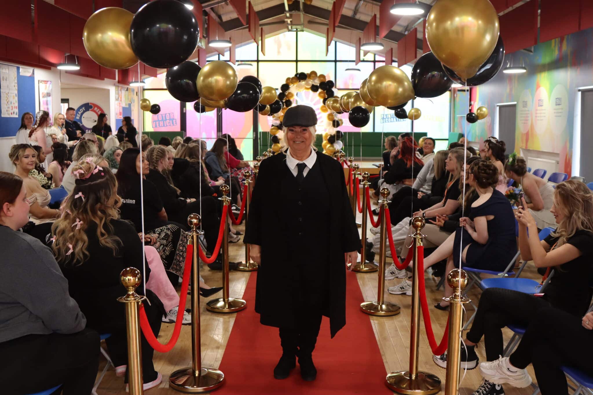 Solihull College Hairdressing students take to the red carpet