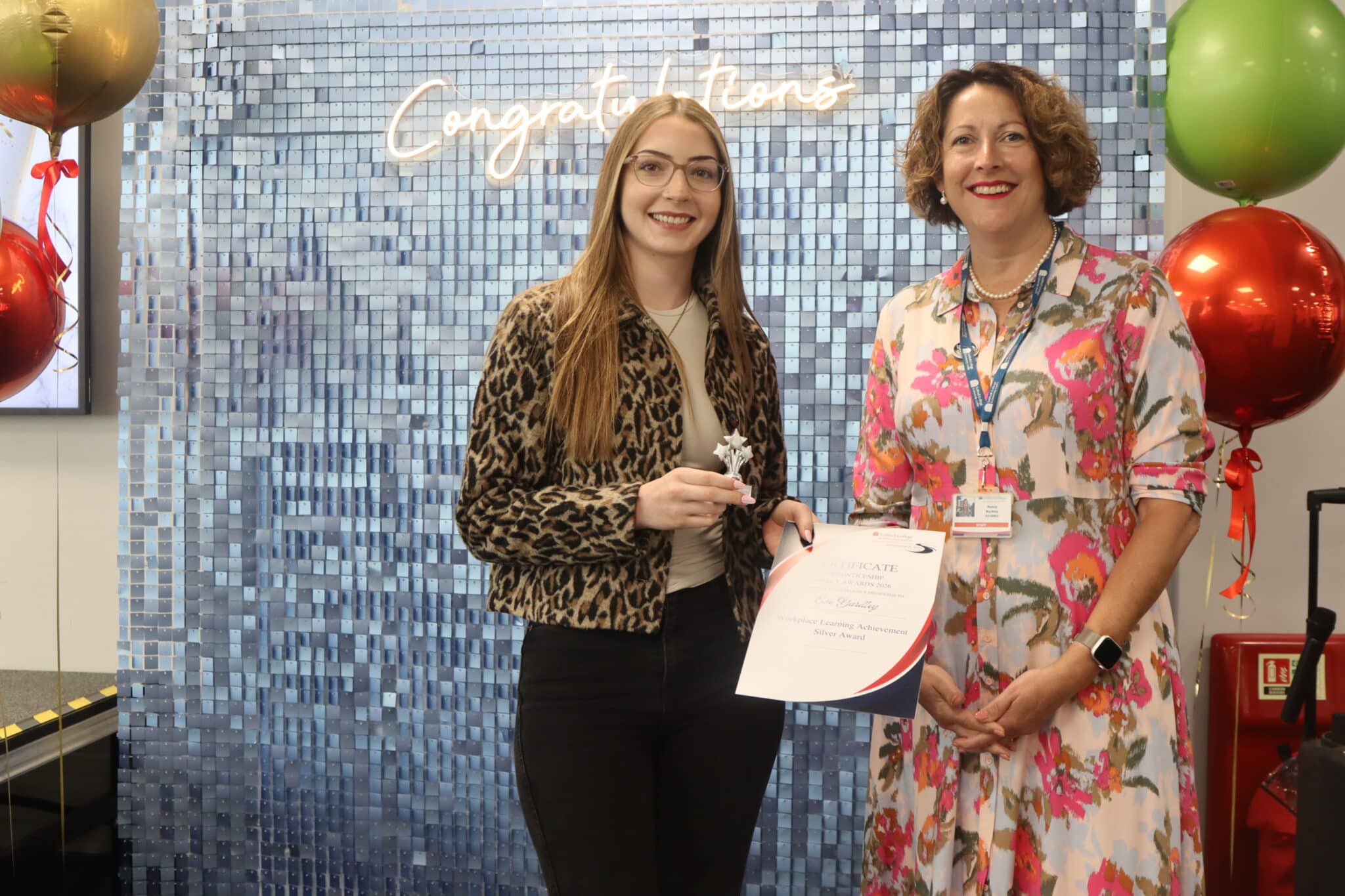 College celebrates apprentice and adult student excellence