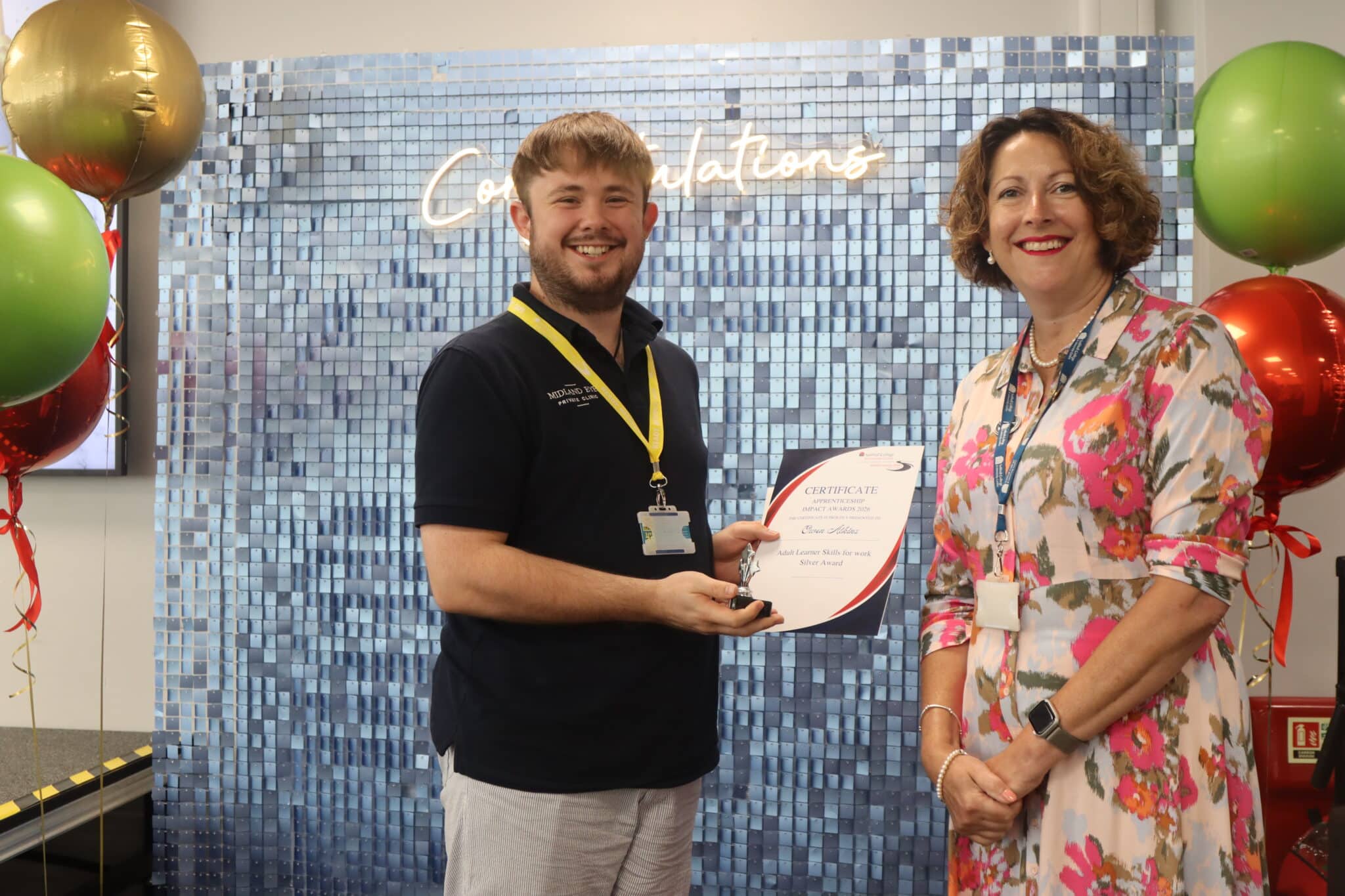 College celebrates apprentice and adult student excellence