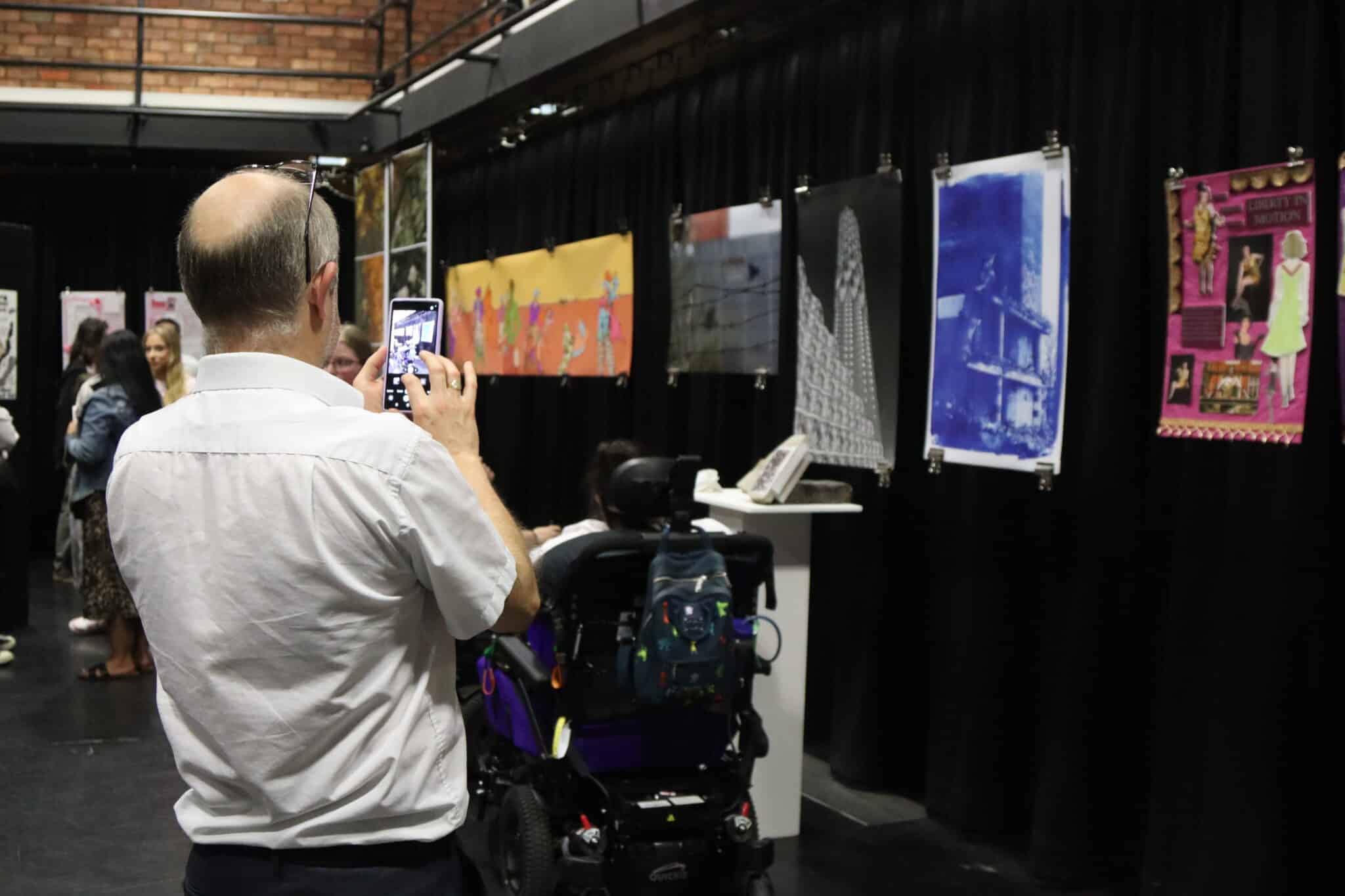 Creative students showcase dazzling creativity at exhibition