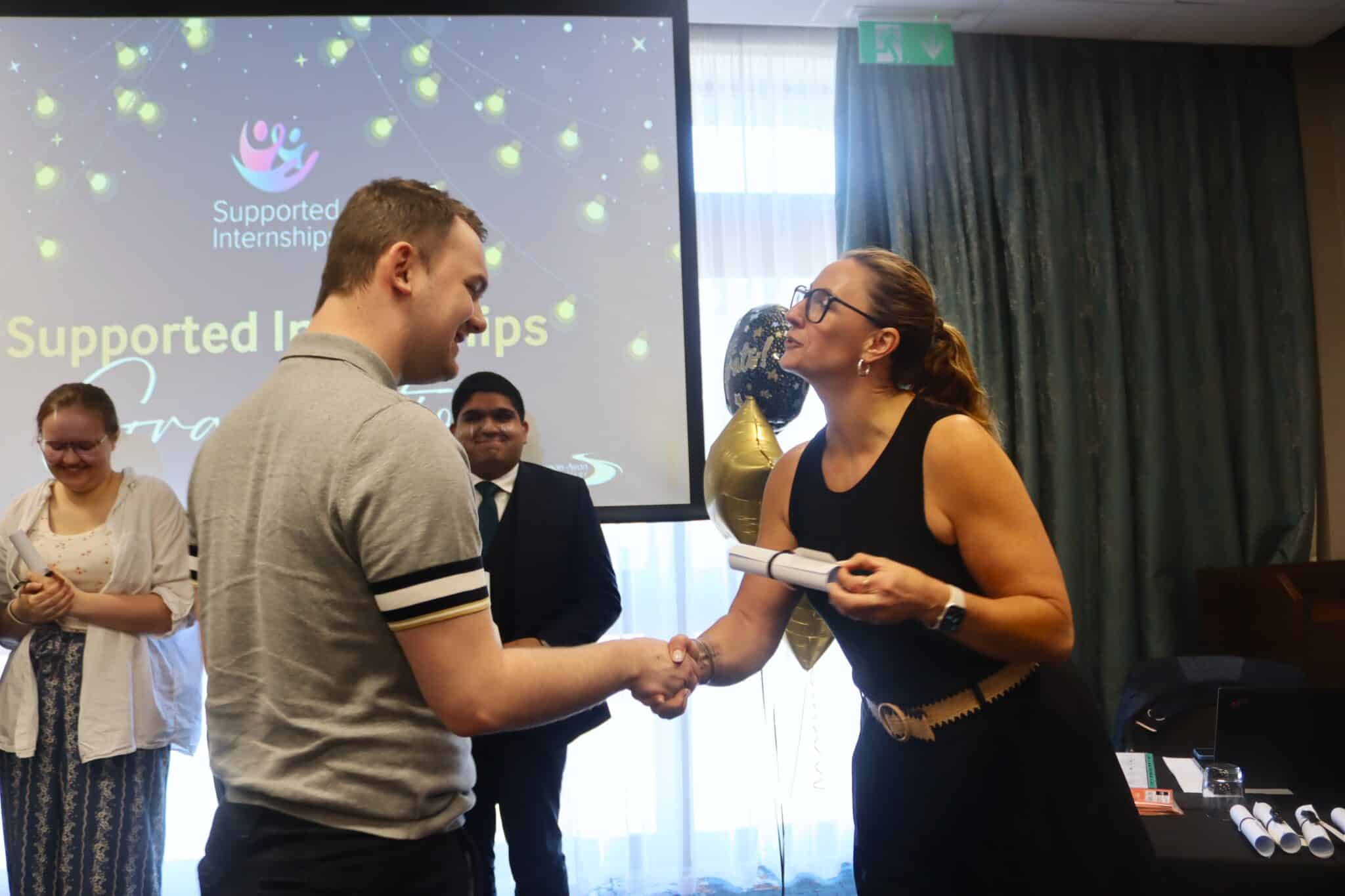 Supported Interns celebrate graduation