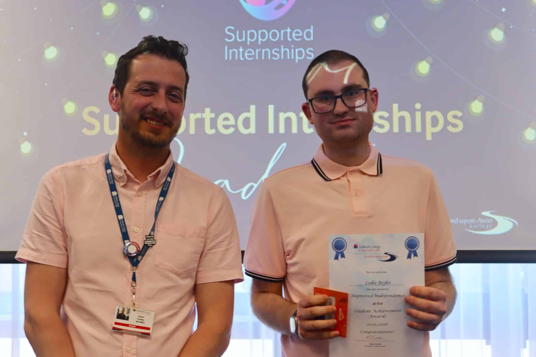 Supported Interns celebrate graduation