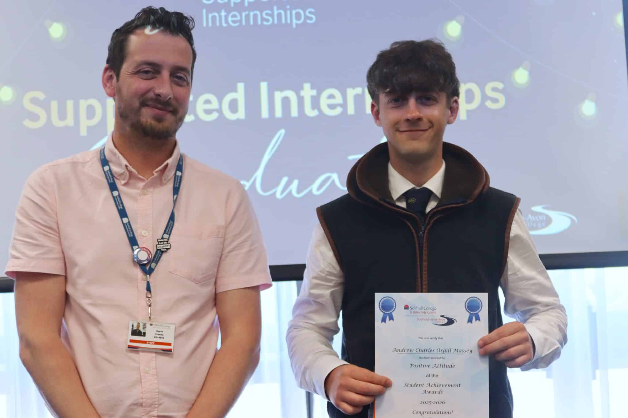 Supported Interns celebrate graduation