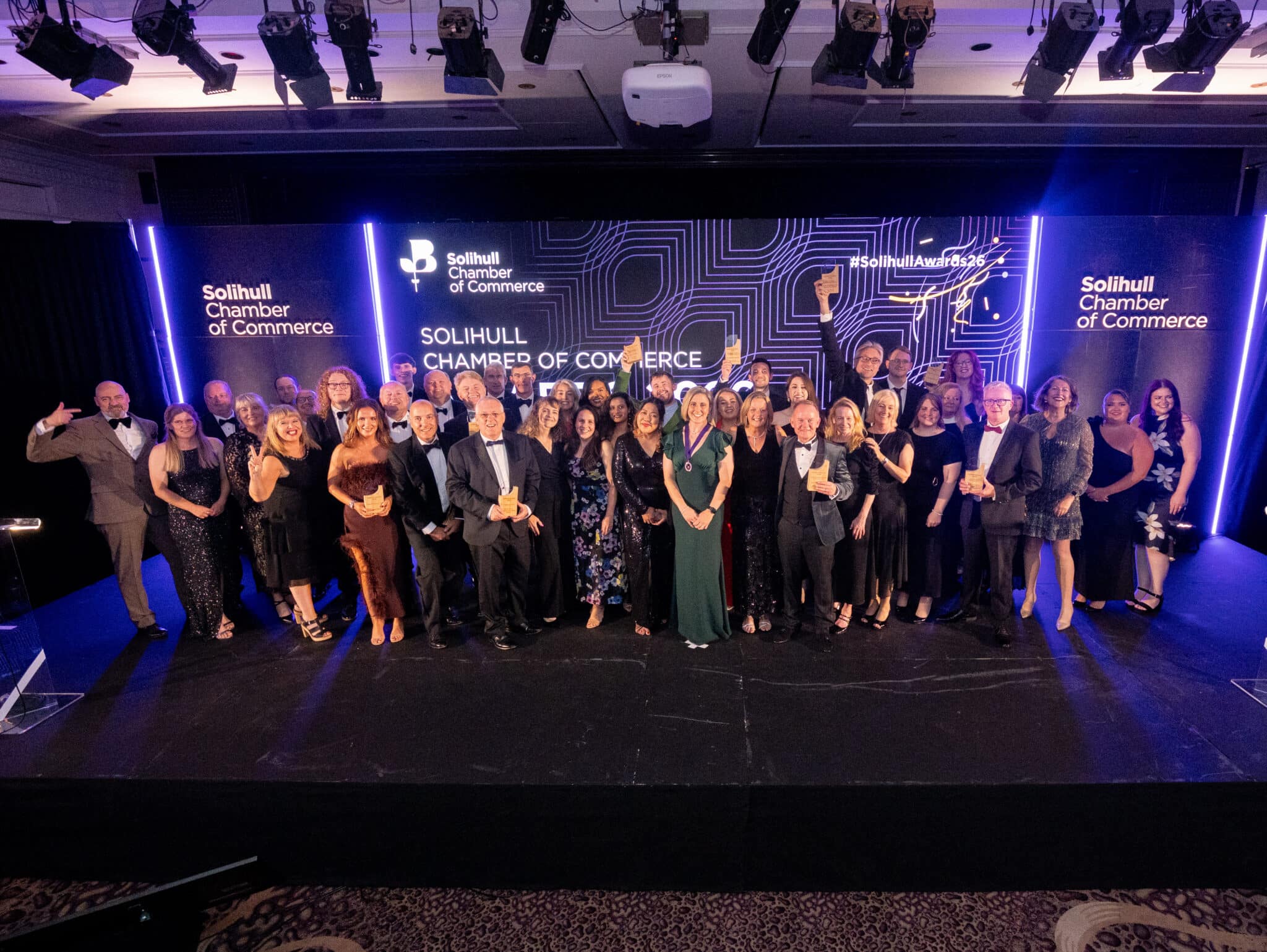 All the winners of the Solihull Chamber of Commerce Awards 2026